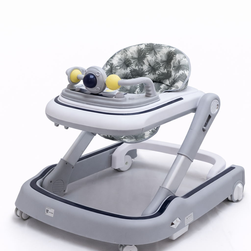 Baby Activity Walker with Toy Tray & Comfortable Seat