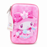 Cute Pink Double Layer Pencil Case for Kids