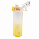 SHOTAY 800ml Gradient Sports Water Bottle with Lock Lid