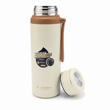 316 Stainless Steel Vacuum Insulated Flask Bottle with Cup Lid