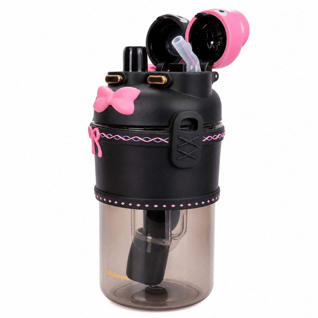 Sanrio Kuromi & My Melody Tumbler Cup with Straw