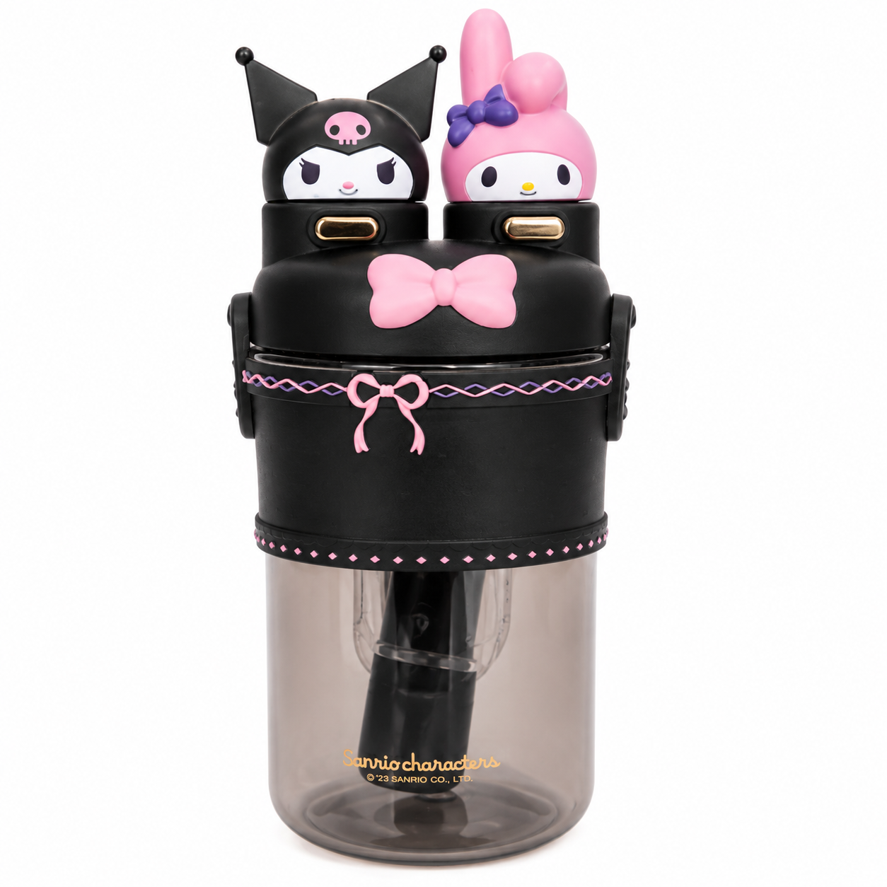 Sanrio Kuromi & My Melody Tumbler Cup with Straw