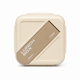 1100ml Lunch Box with Compartments Beige