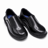 Premium Kids Black Slip On School Shoes