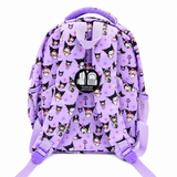 Kuromi Purple Kids School Backpack Cartoon Travel Bag