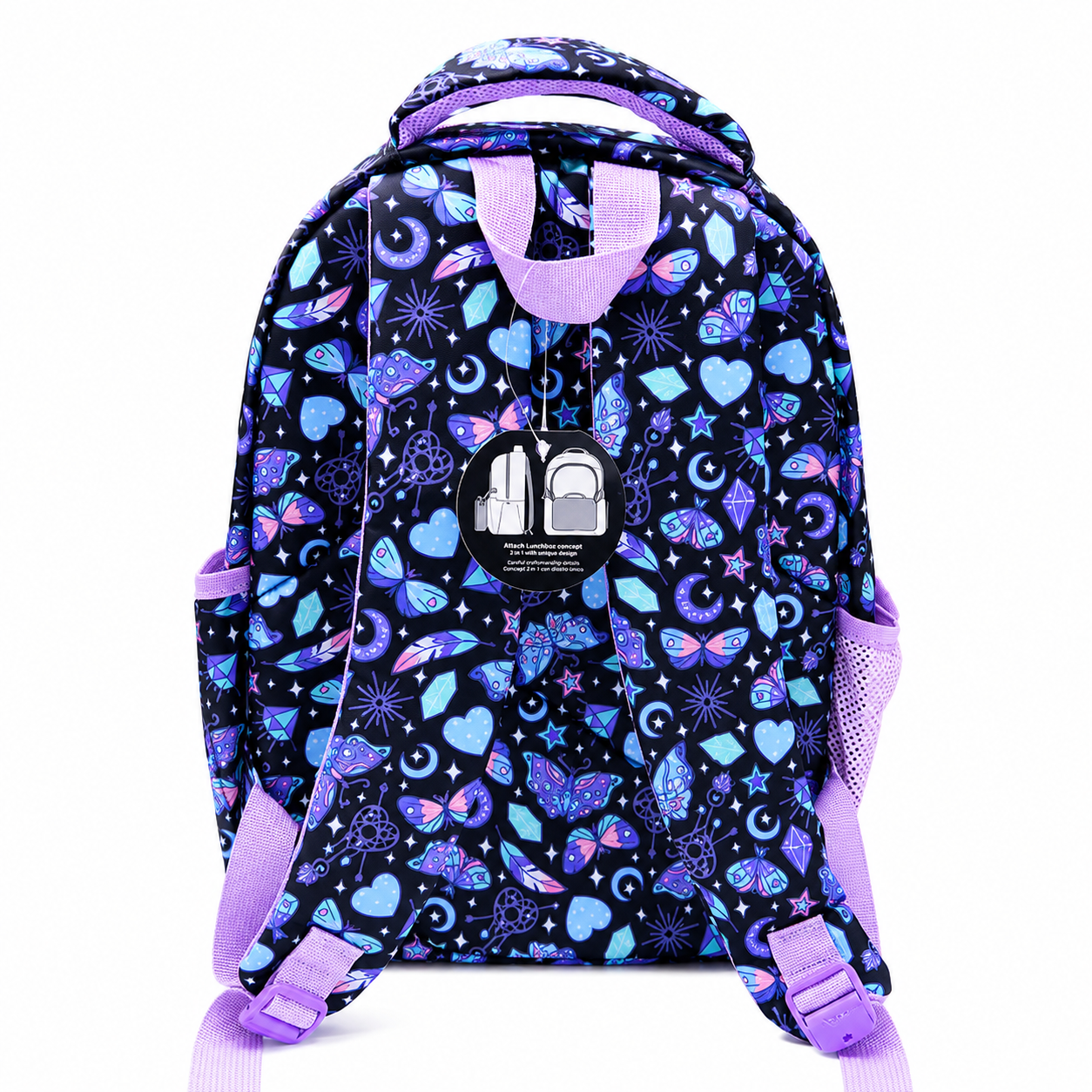 Butterfly Kids School Backpack Hard Shell Travel Bag