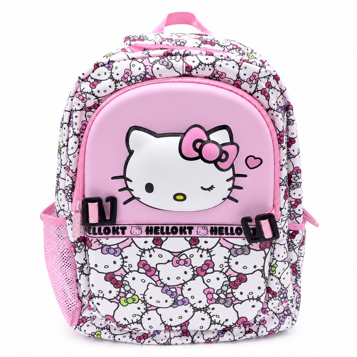 Kids Hello Kitty School Backpack Pink