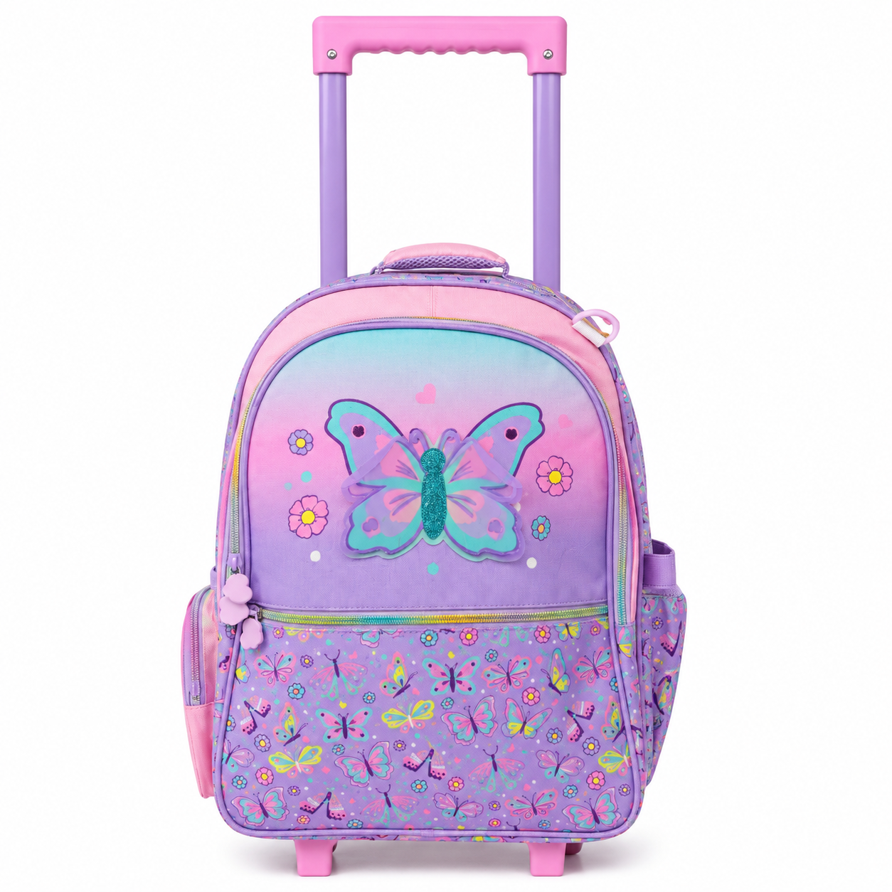 Girls Butterfly Trolley School Backpack