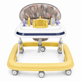 Baby Walker with Toy Tray and Adjustable Height