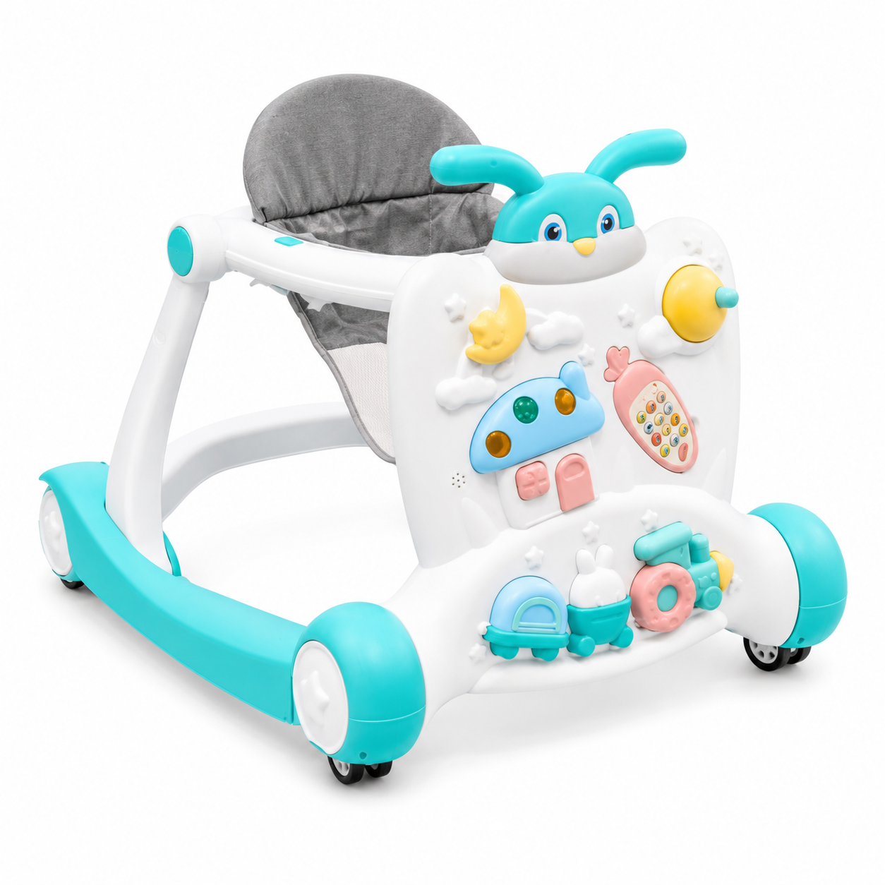 Baby Musical Activity Walker with Adjustable Seat