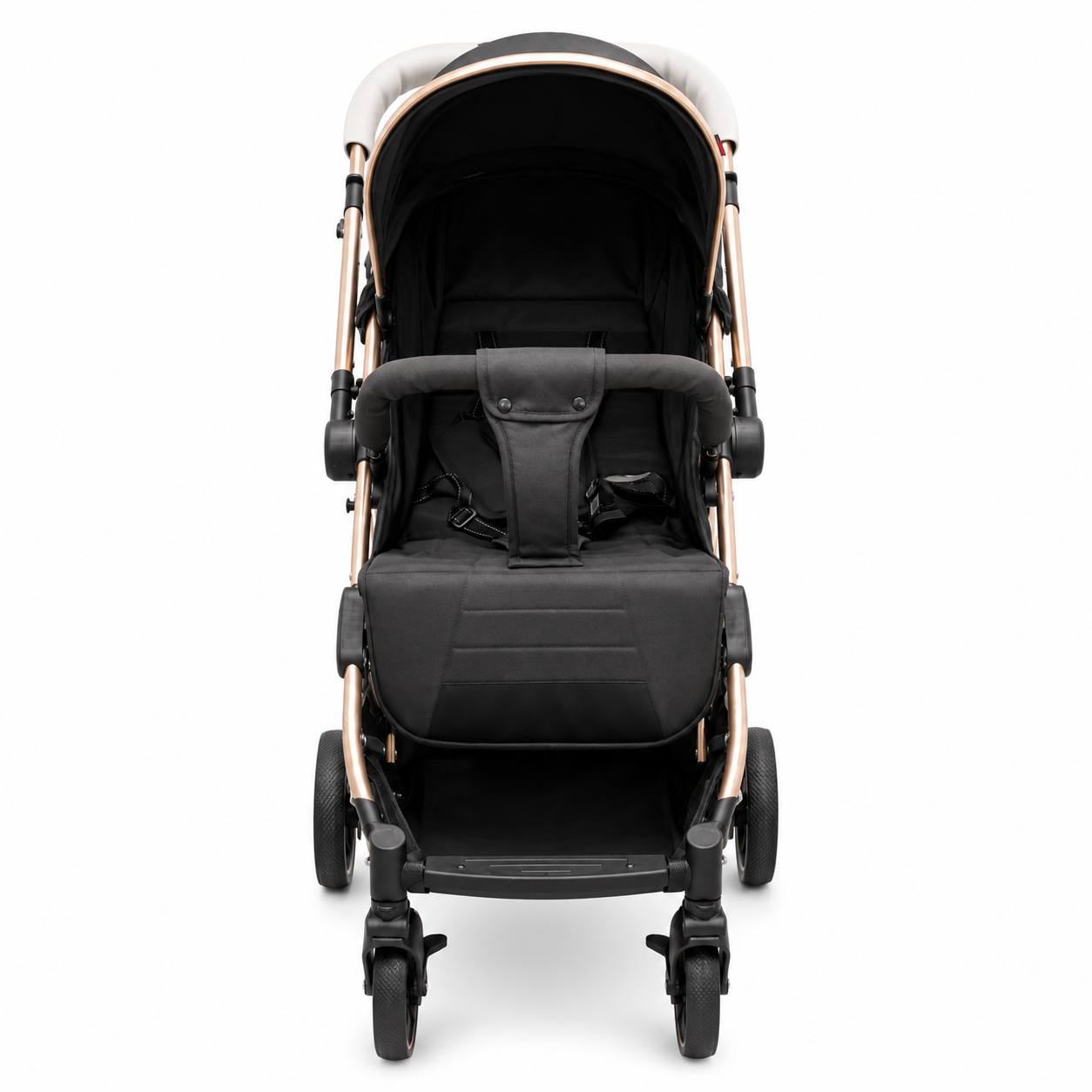 Kidilo Luxury Baby Stroller Black & Gold