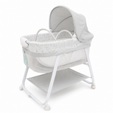 Portable Baby Bassinet with Canopy Grey