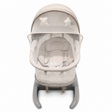 Premium Baby Bassinet with Mosquito Net & Canopy Beige