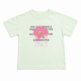 Girls Mint Green Daisy Graphic T-Shirt