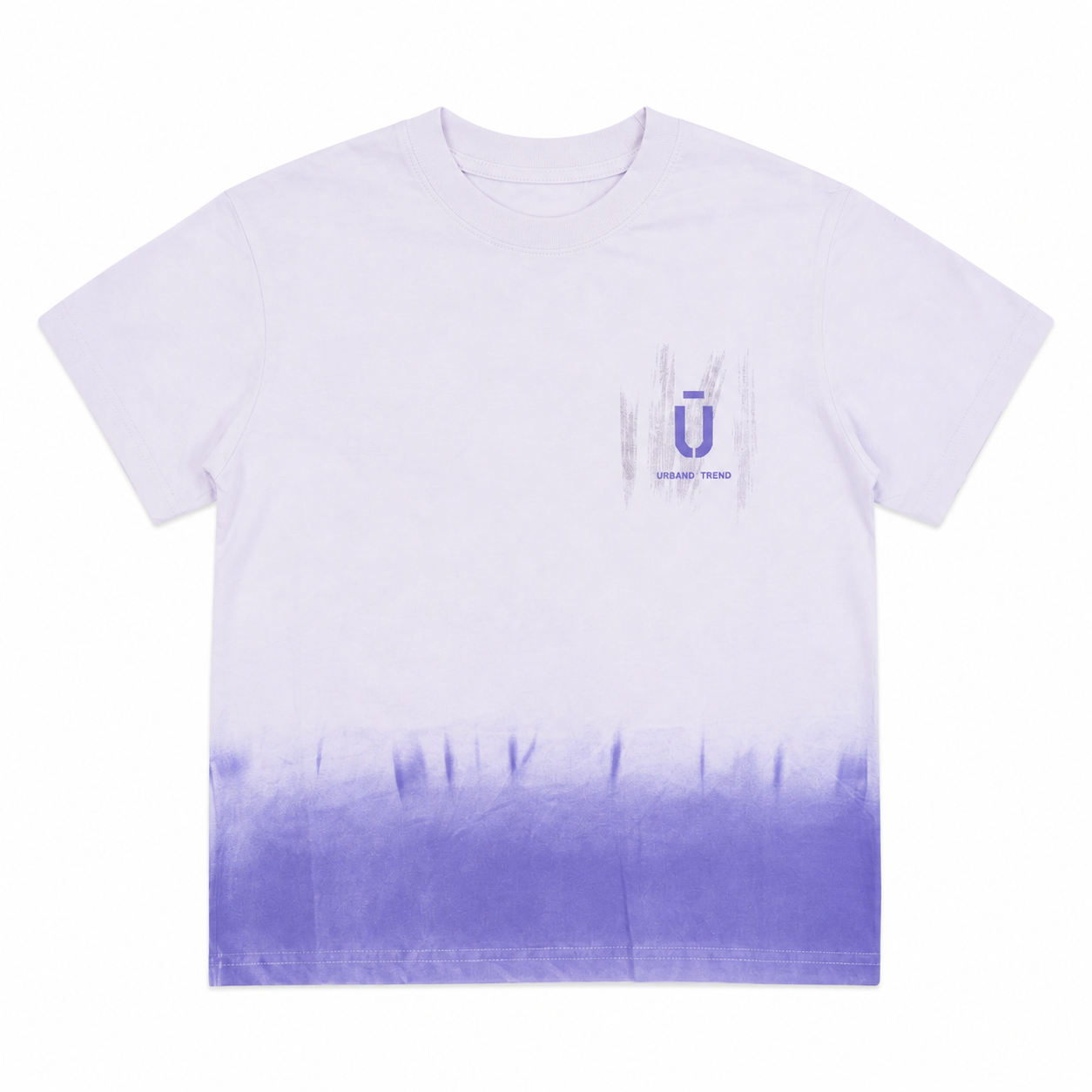 Kids Casual T-Shirt Purple Gradient