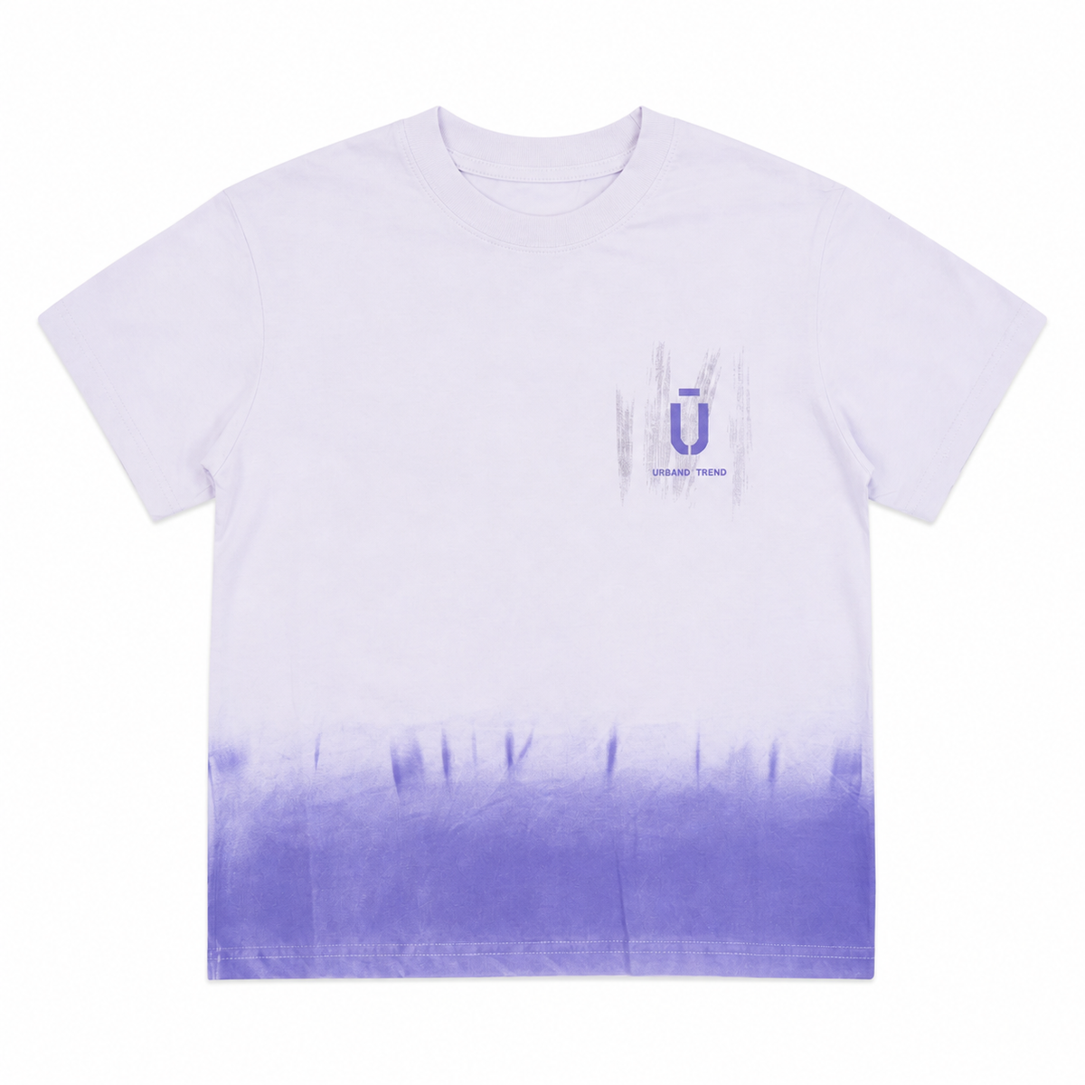 Kids Casual T-Shirt Purple Gradient