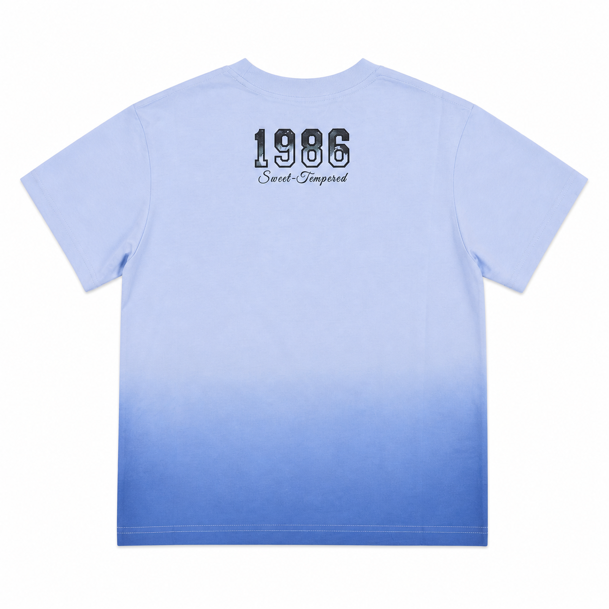 Kids Sage Blue Graphic Casual Summer T-Shirt