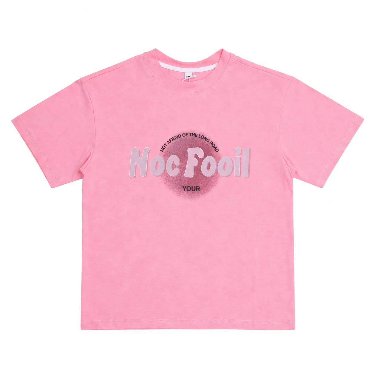 Girls Soft Pink Graphic Cotton Casual T-Shirt