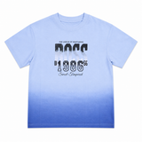 Kids Sage Blue Graphic Casual Summer T-Shirt