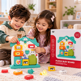 Puzzle Busy Board Educational Activity Toy for Kids