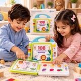 108 Words Touch & Teach Educational Sound Book 3Month +