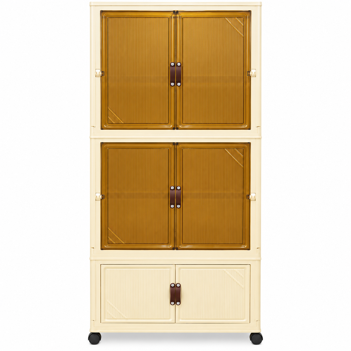 Premium Baby Folding Wardrobe with 3 Storage Tiers