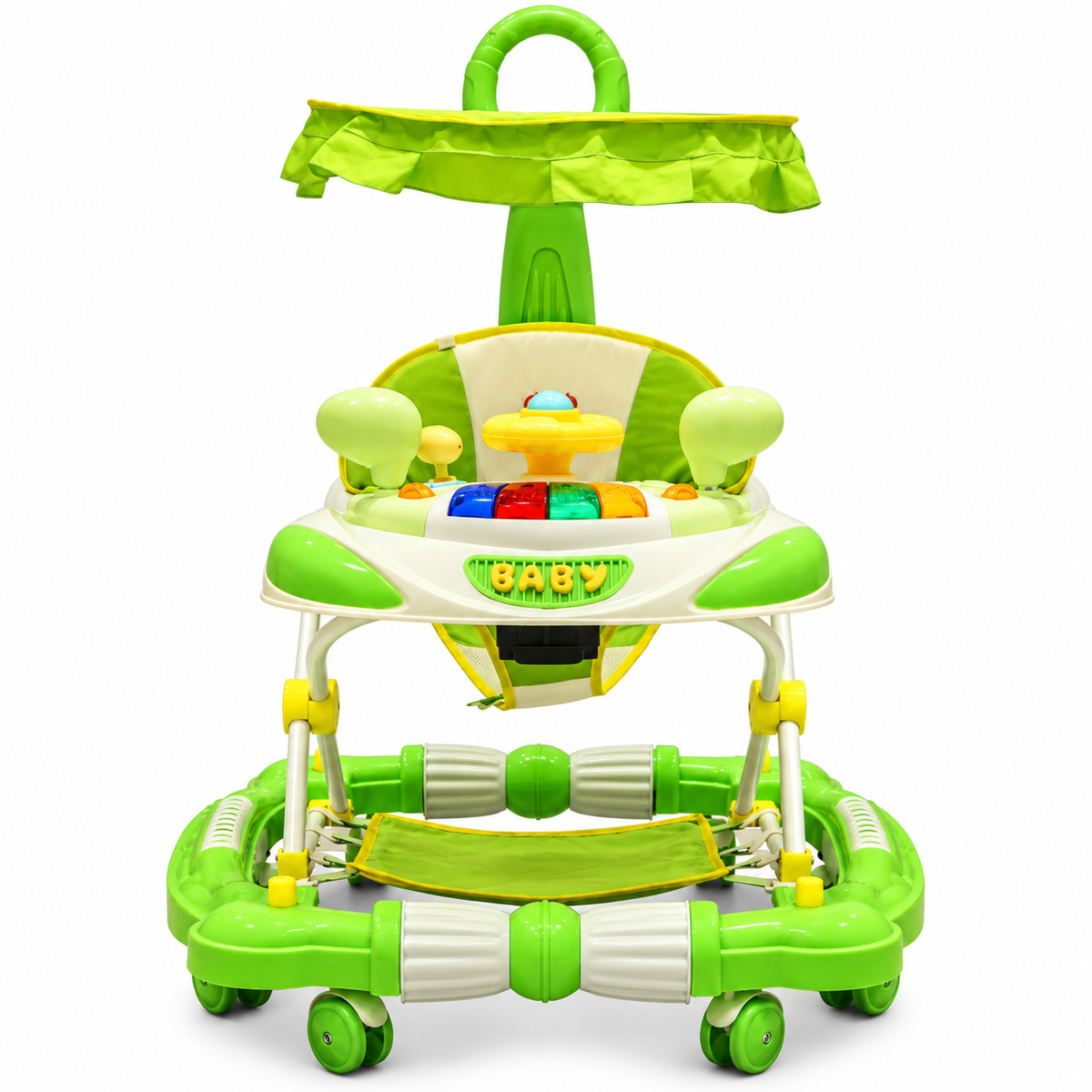 Premium Baby Walker with Canopy & Musical Toys