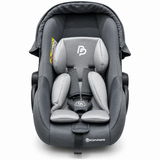 Baby Carry Cot with Canopy & Padded Seat | Popypapa