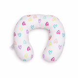 Infant Neck Pillow Soft Support Cushion Heart Print | Little Darling