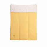 Baby Net Gadda Set 3 Pcs Yellow Print | Little Darling
