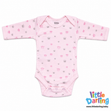 Baby Bodysuit Pk Of 3 Full Sleeve Princess | Little Darling