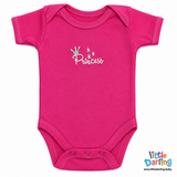 Baby Bodysuit Pk Of 3 Short sleeve Princess | Little Darling