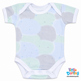 Baby Bodysuit Pk Of 3 Short sleeve Air plane Print | Little Darling