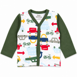 Baby Night Suit Car bycycle Print   | Little Darling