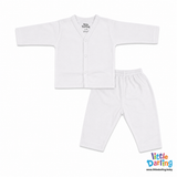 Baby Night Suit White Color | Little Darling