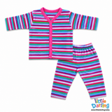 Baby Night Suit Striped | Little Darling