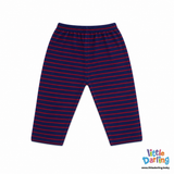Baby Night Suit Warm Striped | Little Darling
