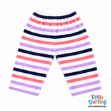 Baby Night Suit Multi Color Stripes | Little Darling