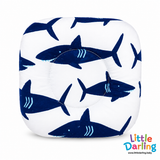 Shark Print Head Pillow | Little Darling
