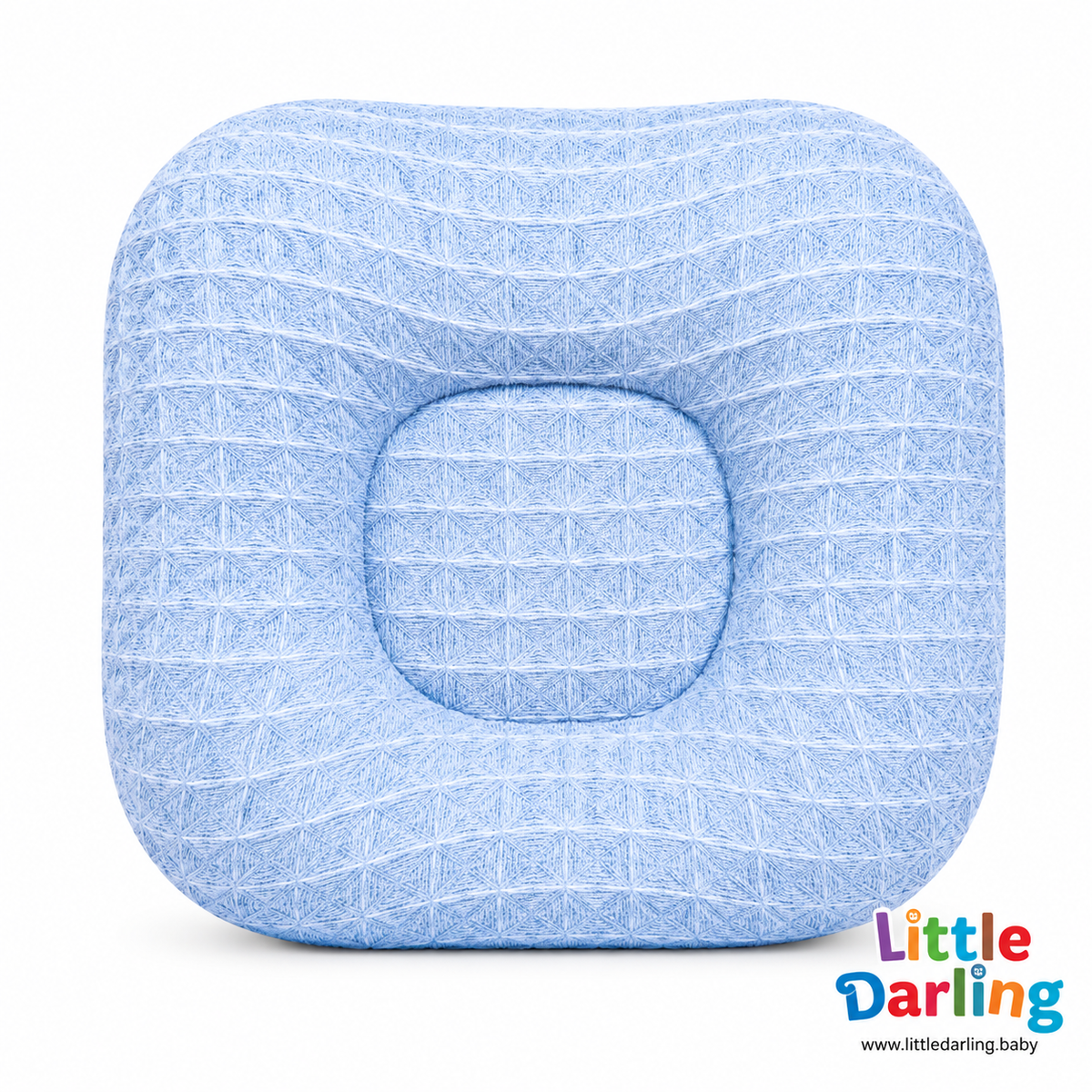Baby Head Shaping Pillow Waffle Knit | Little Darling