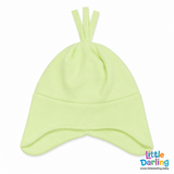 Baby Pollar Cap Light Green Color | Little Darling
