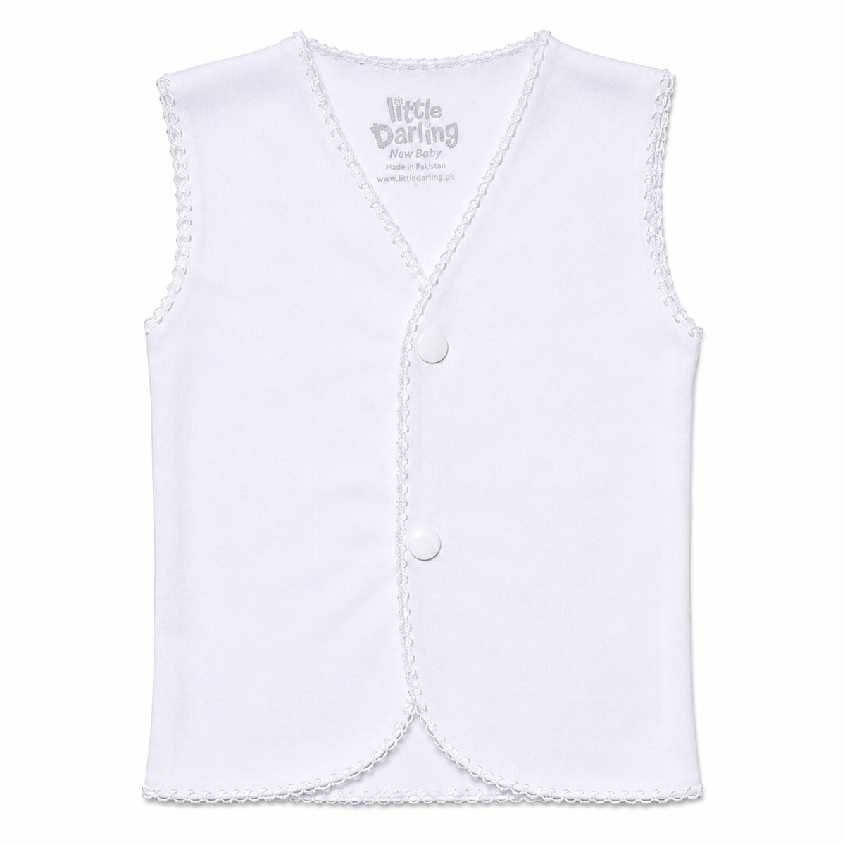 Cotton Vest Pack Of 3 Sleeveless | Little Darling