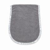 Baby Burp Cloth Terry Towel Navy Blue & Grey Pack of 2 | Little Darling