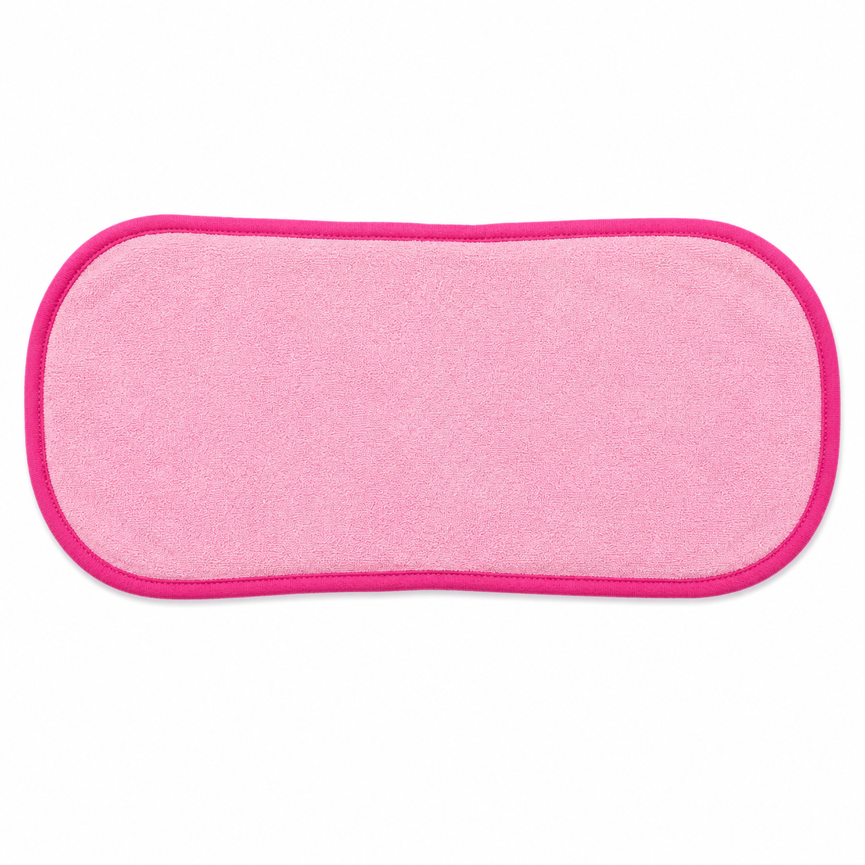 Baby Burp Cloth Terry Towel Pink & Grey Pack of 2 by Little Darling