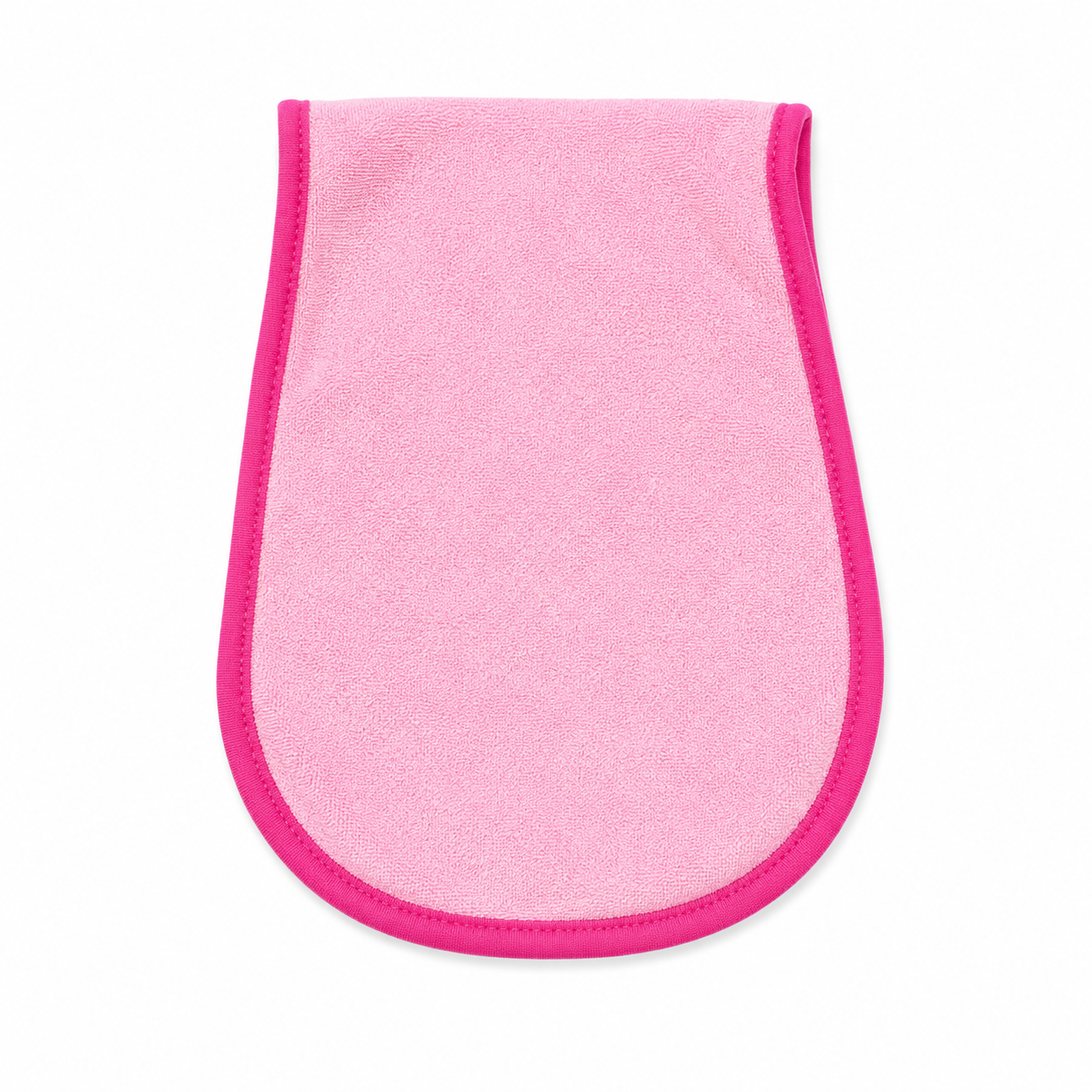 Baby Burp Cloth Terry Towel Pink & Grey Pack of 2 by Little Darling