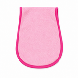 Baby Burp Cloth Terry Towel Pink & Grey Pack of 2 | Little Darling