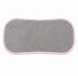 Baby Burp Cloth Terry Towel Pink & Grey Pack of 2 | Little Darling