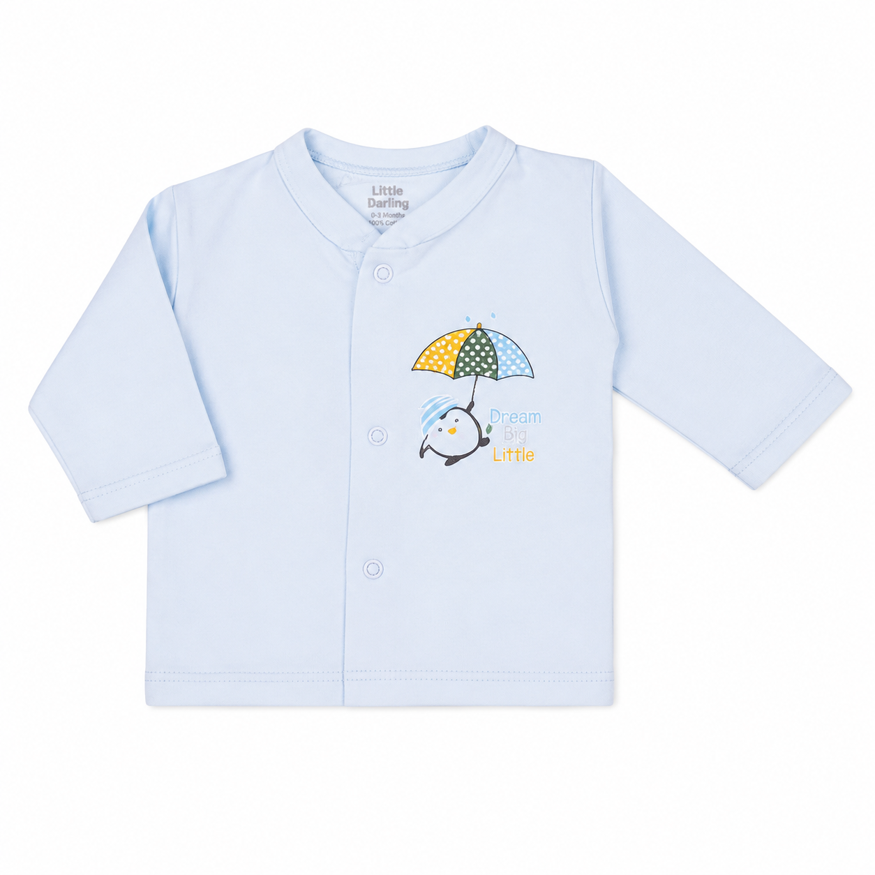 8 Pcs Baby Gift Set Blue & Yellow by Little Darling