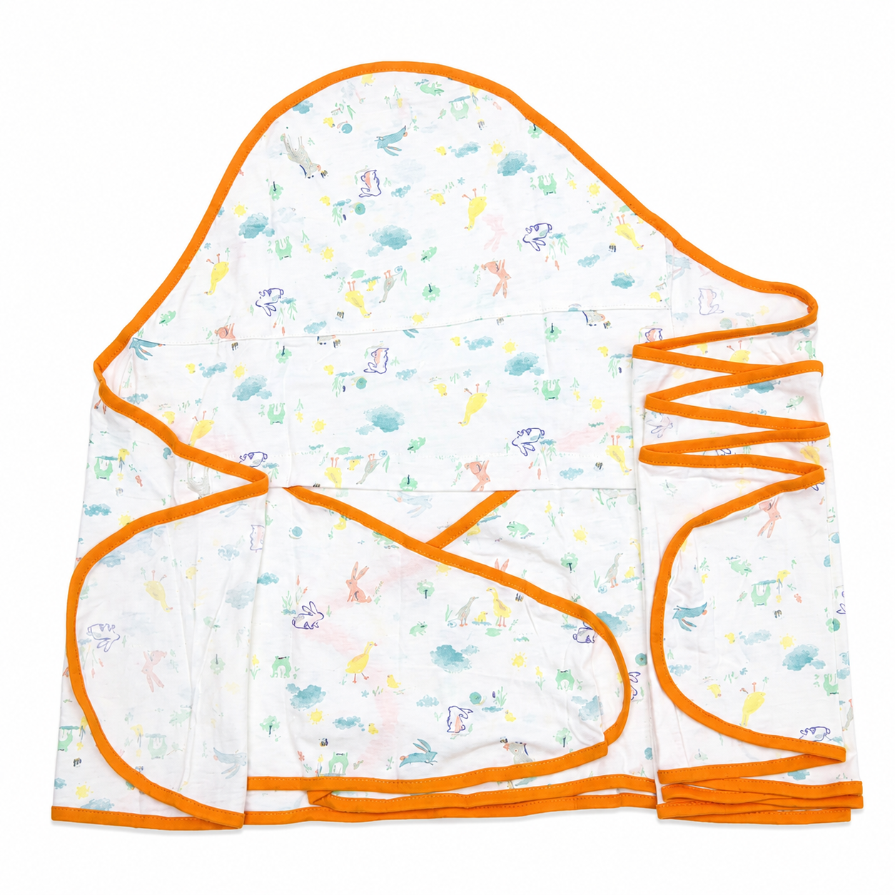 Baby Swaddle Wrapper Safari Print by Little Darling