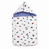 Baby Hooded Carry Nest Car Print | Little Darling
